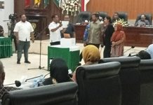 Hasil Pemungutan Suara DPRD Provinsi Maluku Menetapkan Tiga Nama Calon Pejabat Gubernur.