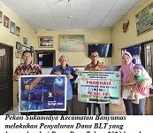PENYALURAN BLT DD DI PEKON SUKAMULYA KECAMATAN BANYUMAS