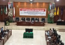 DPRD Maluku Menggelar Sidang Paripurna Guna Mengusul Tiga Nama Calon Pengganti Gubernur.