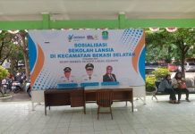 Sosilaisasi Sekolah Lansia di Kecamatan Bekasi di Dukung GERMAS dan IRL
