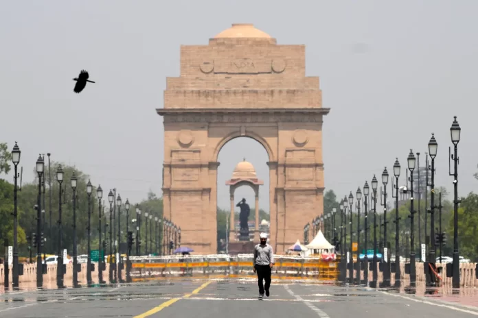 Suhu panas di india