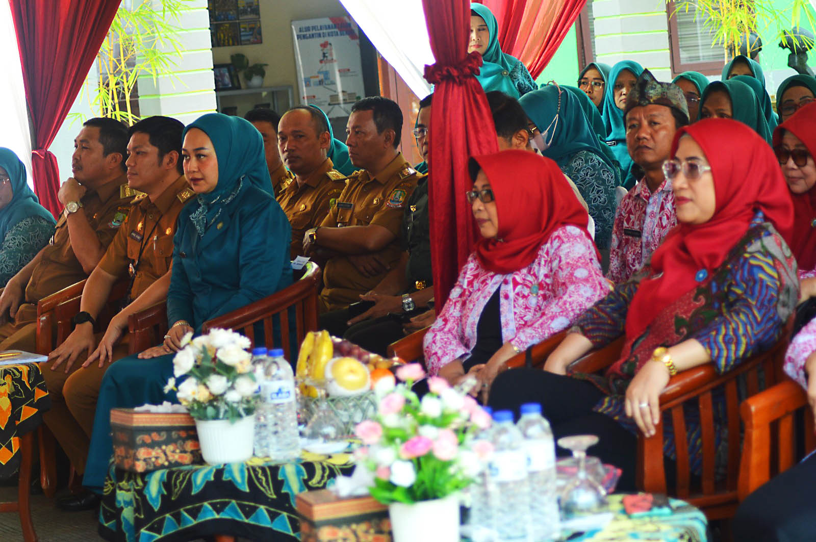 Kegiatan awal penyambutan Tim Penilai 5 Lomba 10 Program Pokok PKK Tingkat Kota Bekasi Tahun 2024.