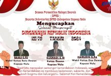 DPRD Putussibau Ucapkan Selamat Hari Kemerdekaan RI ke-79