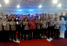 PISAH Sambut Kapolsek Balaraja AKP Badri Hasan kepada Kompol Entang Cahyadi