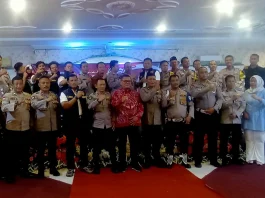 PISAH Sambut Kapolsek Balaraja AKP Badri Hasan kepada Kompol Entang Cahyadi
