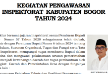Laporan Kinerja Inspektorat Kabupaten Bogor Tahun 2024