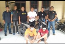 Polres OKI Berhasil Mengamankan Dua Orang Pelaku Tindak Kejahatan Yang Sering Mengunakan Senpi