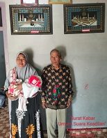 Pasutri Temukan Bayi Tergeletak Didepan Teras Rumahnya
