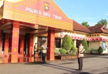 Polres Oku Timur Gelar Upacara Hari Juang Polri