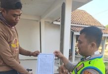 Cegah Karhutla,Personil Polsek Belitang III Himbau Jangan Buka Lahan Dengan Dibakar