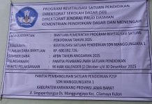 Diduga Program Revitalisasi Sekolah SDN Manggung Jaya 1 Di Borongkan, Tanpa Sesuai Mekanisme Swakelola Melanggar Aturan.