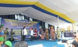 Warga Tasikmalaya Sumringah, Pangdam Siliwangi, Irjen Kemendes, Gandara Group dan Sahabat Ryano Gelar Aksi Sosial Akbar