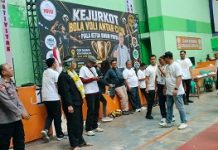 10 Tim Bola Voli Putra dan Putri se-Kota Tasikmalaya Bertanding dalam Kejurkot