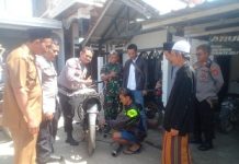 Polsek Kadipaten kerja sama ulama dan umaroh Warga dan Karang Taruna”Memberantas Knalpot Bronx di Kp.Ciselang