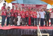 Delapan Organisasi Pers Lampung Timur Sukses Gelar HUT RI 81, Santuni Anak Yatim dan Donor Darah