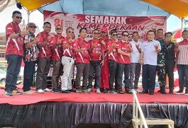 Delapan Organisasi Pers Lampung Timur Sukses Gelar HUT RI 81, Santuni Anak Yatim dan Donor Darah