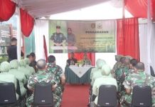 Dandim 0612/Tasikmalaya Bersama Ketua Persit KCK Cabang XXIII Laksanakan Kunjungan Kerja ke Koramil 1224/Cipedes