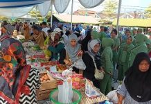 Dandim 0612/Tasikmalaya Bersama Ketua Persit KCK Cabang XXIII Hadiri Bazar TNI dalam Rangka HUT ke-81 TNI Tahun 2026