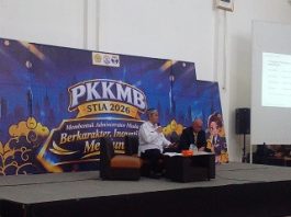 Diky Candra Jadi Pemateri PPKMB STIA Priatim: Mahasiswa Jangan Hanya Kejar Gelar